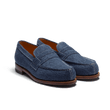 Mocassin 180 [femme textile Jean 100 % coton]