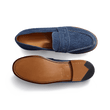 Mocassin 180 [femme textile Jean 100 % coton]