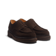 Crepe Sole Eugene Golf Derby [Brown suede calfskin]