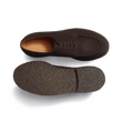Crepe Sole Eugene Golf Derby [Brown suede calfskin]