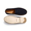 Mocassin Mule Espadrille Uzès [homme cuir veau velours marine]