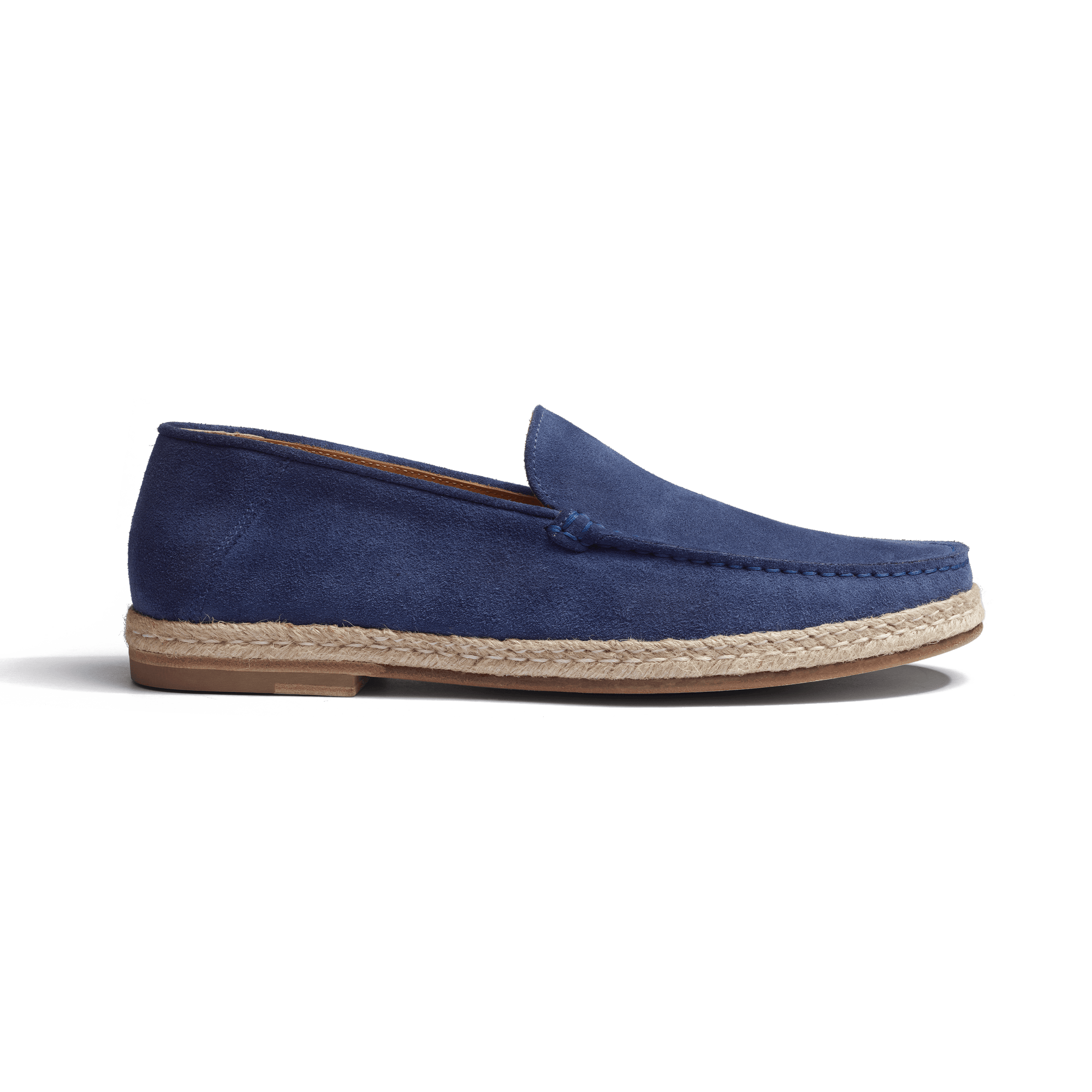 Uzès Espadrille Loafer [Limoges Blue suede leather]