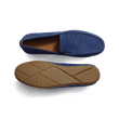Car Shoe Warning [Limoges Blue suede leather]