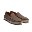 Mocassin Espadrille Uzès [homme cuir veau velours marron glacé]