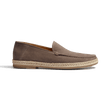 Mocassin Espadrille Uzès [homme cuir veau velours marron glacé]