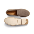 Mocassin Espadrille Uzès [homme cuir veau velours marron glacé]
