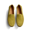 Mocassin Espadrille Uzès [homme cuir veau velours vert anis]