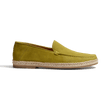 Mocassin Espadrille Uzès [homme cuir veau velours vert anis]