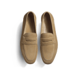 Woogie Loafer [Beige suede calfskin]