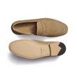 Woogie Loafer [Beige suede calfskin]