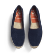 Espadrille Wait and Sea Roland-Garros [homme cuir veau velours marine]