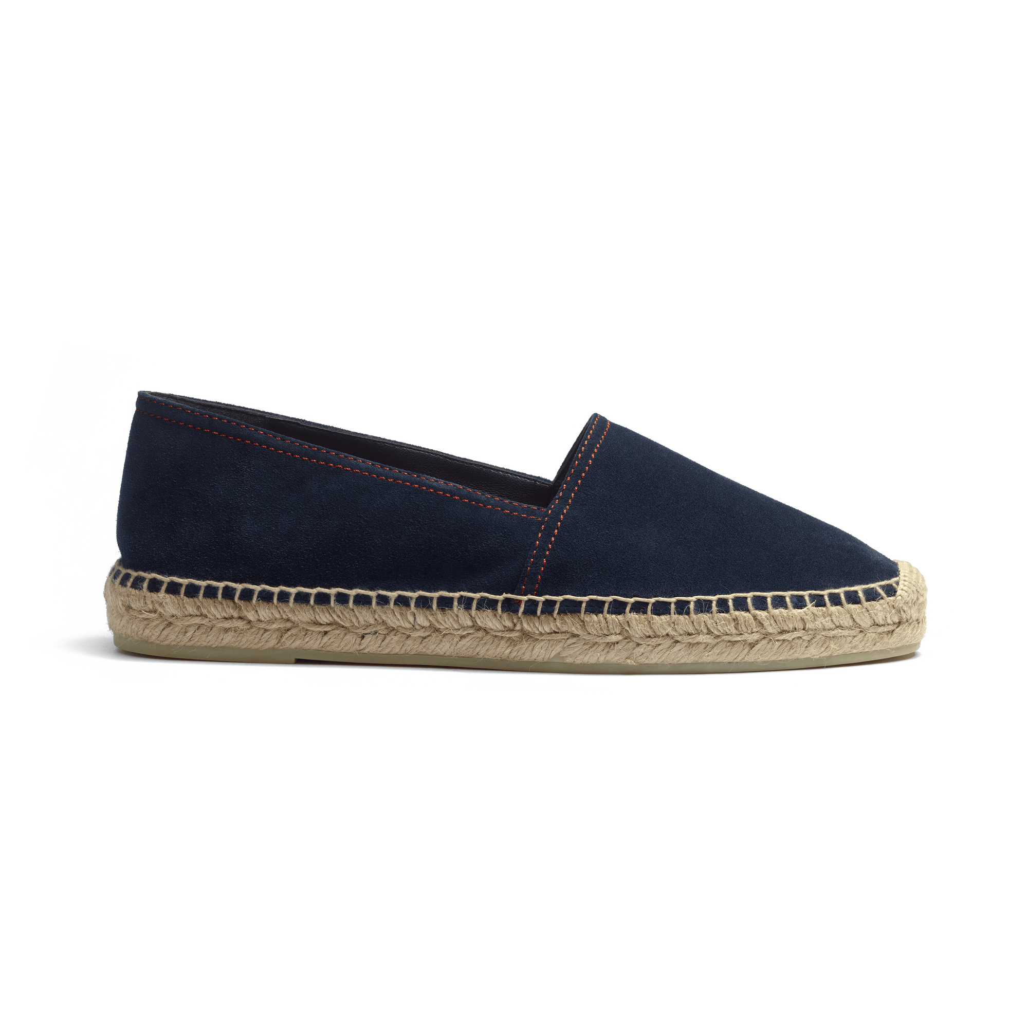 Espadrille Wait and Sea Roland-Garros [homme cuir veau velours marine]