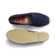 Espadrille Wait and Sea Roland-Garros [homme cuir veau velours marine]