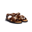 Sandale Double V [homme cuir veau lisse bergeronnette]
