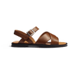 Sandale Double V [homme cuir veau lisse bergeronnette]