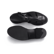 Sandale Fisherman [cuir veau lisse noir]