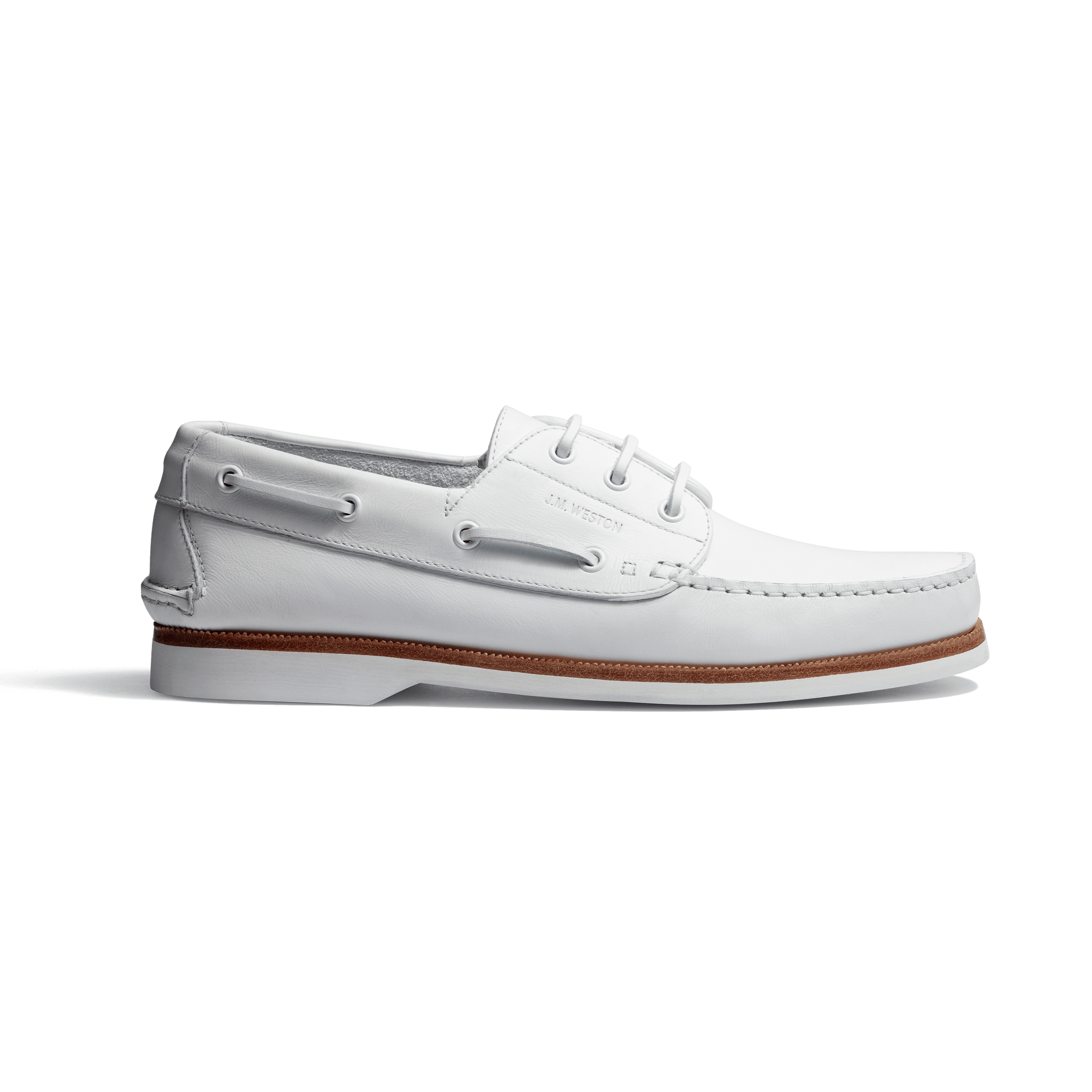 DoubleVent Derby [White waterresistant calfskin]