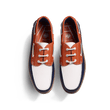 Derby DoubleVent Roland-Garros [homme cuir veau grainé marine, blanc, orange, details en cuir veau lisse blanc]