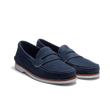 Mocassin DoubleVent [homme nubuck déperlant marine]