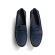 Mocassin DoubleVent [homme nubuck déperlant marine]