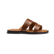 Mule Double V [homme cuir veau lisse bergeronnette]