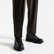 Bottine de Montagne GRW [homme cuir veau gras noir et nubuck noir]