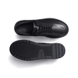 Basket On Top [cuir veau sport noir]
