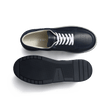 Basket On Top [cuir veau sport  bleu marine et cuir veau velours bleu marine]
