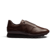 Basket On My Way Racing [cuir veau sport marron]