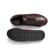 Basket On My Way Racing [cuir veau sport marron]