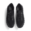 Basket On My Way Knit [maille nylon noire et cuir veau sport noir]