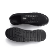 Basket On My Way Knit [maille nylon noire et cuir veau sport noir]