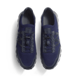 On My Way Knit Sneaker [Men Navy Knit, Navy blue sport calfskin]