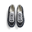 On My Way Ghillies  Sneaker [Men Black nylon canvas & navy suede calfskin and white sport calfskin détails]