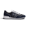 On My Way Ghillies  Sneaker [Men Black nylon canvas & navy suede calfskin and white sport calfskin détails]
