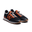 Basket On My Way Knit Roland-Garros [maille knit marine et blanc, cuir veau sport marine et cuir velours orange terre battue]
