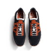 Basket On My Way Knit Roland-Garros [maille knit marine et blanc, cuir veau sport marine et cuir velours orange terre battue]