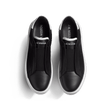 Basket On Time Elastique [cuir veau sport noir]
