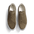 Basket On Time [cuir veau velours mousse]
