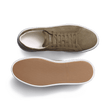 Basket On Time [cuir veau velours mousse]