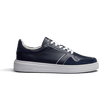 On Time Oxford Sneaker [Navy soft calfskin and navy suede calfskin]