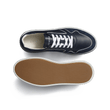 On Time Oxford Sneaker [Navy soft calfskin and navy suede calfskin]