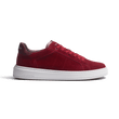 Basket On Time [cuir veau velours bordeaux détails cuir veau sport bordeaux]
