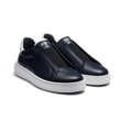 Basket On Time Elastique [cuir veau sport marine]