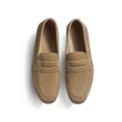 Mocassin Woogie [femme cuir veau velours beige]