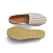 Espadrille Wait and Sea [femme cuir veau velours craie]