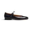 Mary Jane [femme cuir veau vernis noir]