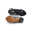 Sandale à talon 5,5cm [femme cuir veau lisse noir]