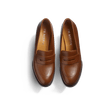 Mocassin à talon 5,5 cm [femme cuir veau lissse marron bergeronnette]