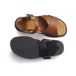 Sandale Double V  [femme cuir veau lisse marron bergeronnette]